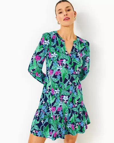 Lilly Pulitzer Alyssa A-line Cotton Dress In Multi Untamed