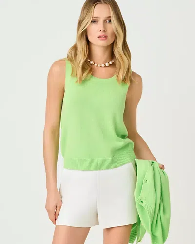 Lilly Pulitzer Amalia Sweater Tank In Green