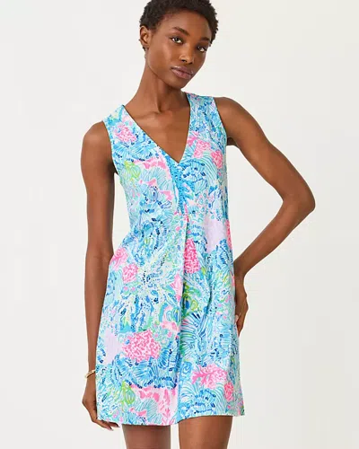 Lilly Pulitzer Amina Swing Dress In Blue