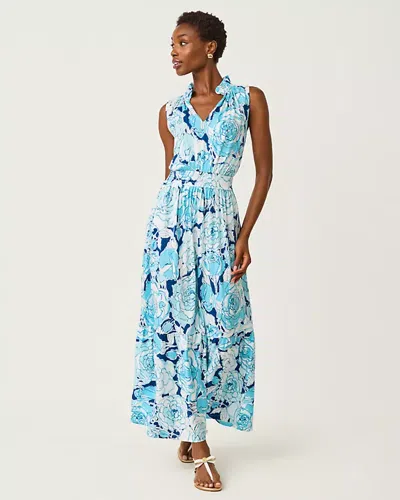 Lilly Pulitzer Amiria Maxi Dress In Blue