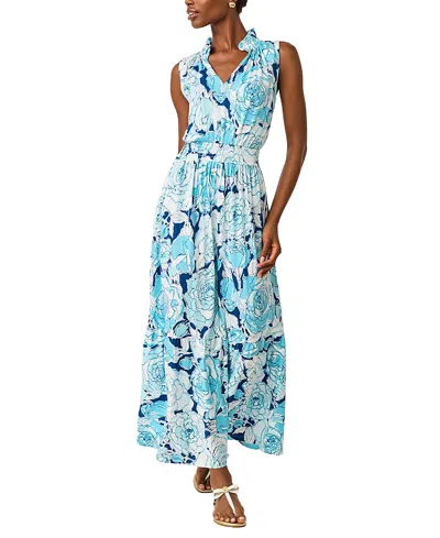 Lilly Pulitzer Amiria Maxi Dress In Blue