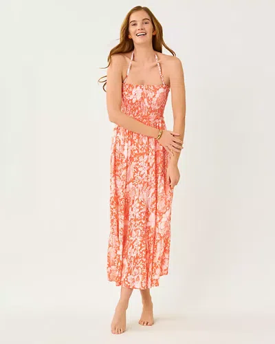 Lilly Pulitzer Anali Maxi Cover-up In Purple