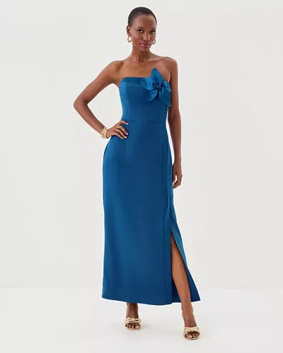 Lilly Pulitzer Anasophia Maxi Dress In Blue