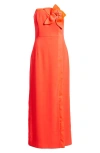 Lilly Pulitzer ® Anasophia Rosette Strapless Maxi Dress