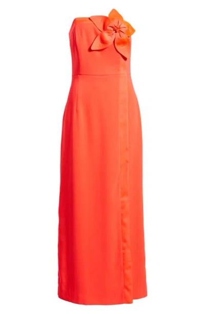 Lilly Pulitzer ® Anasophia Rosette Strapless Maxi Dress