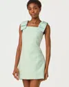 Lilly Pulitzer Anders Skirted Romper In Green