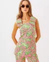 Lilly Pulitzer Anders Tunic In Rousseau Pink Mane Character Energy