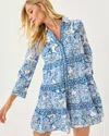 Lilly Pulitzer Angie Shirtdress In Blue