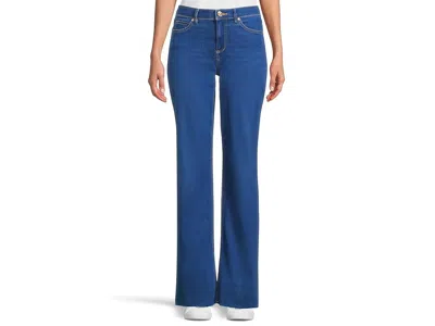 Lilly Pulitzer Aniston High-rise Straight Leg In Medium Wash In Blue