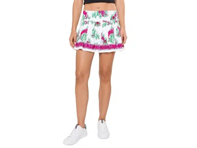 Lilly Pulitzer Annora Skort Upf 50+ Women's Skort Coconut Lil Camouflage Catwalk Engineered Luxletic: Md, Spandex/p In Pink