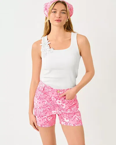 Lilly Pulitzer Aricia Knit Top In White