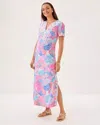 Lilly Pulitzer Ariella Linen Maxi Dress In Multi