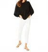 Lilly Pulitzer Arienza Crew Sweater In Black In Black