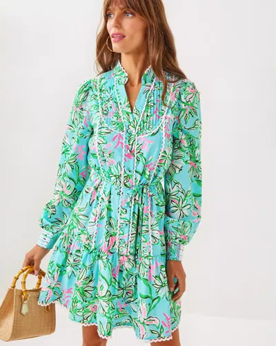 Lilly Pulitzer Arletta Dress In Multi Sun Of A Bun