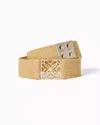 Lilly Pulitzer Arta Belt In Natural