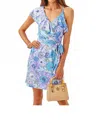 Lilly Pulitzer Asher Dress Let It Gogh In Multi In Blue