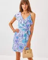 Lilly Pulitzer Asher Dress Let It Gogh In Multi In Blue