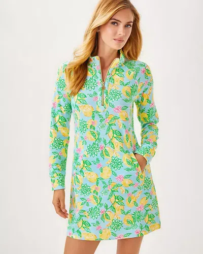 Lilly Pulitzer Ashlee Dress In Bluette Make Lemonade