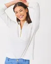 Lilly Pulitzer Ashlee Half-zip Pullover In Transparent