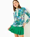 Lilly Pulitzer Ashlee Pullover In Multi Golden Hour Glam