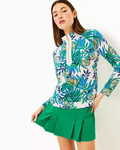 Lilly Pulitzer Ashlee Pullover In Multi Golden Hour Glam