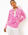 Lilly Pulitzer Ashlee Pullover In Passion Fruit Pink Absolutely Flamazing