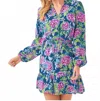 Lilly Pulitzer Axton Dress In Multi Dahlia Licious In Multi
