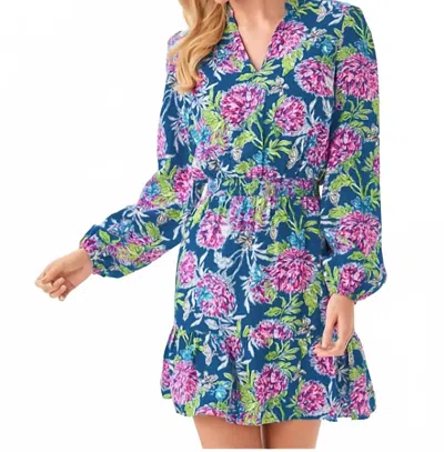LILLY PULITZER AXTON DRESS IN MULTI DAHLIA LICIOUS