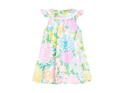 Lilly Pulitzer Kids' Baby Paloma Bubble Dress (infant) Girl's Dress Lilly Garden : 12-18 Months, Cotton/lace In Multi