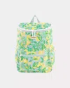 Lilly Pulitzer Backpack Cooler In Bluette Make Lemonade