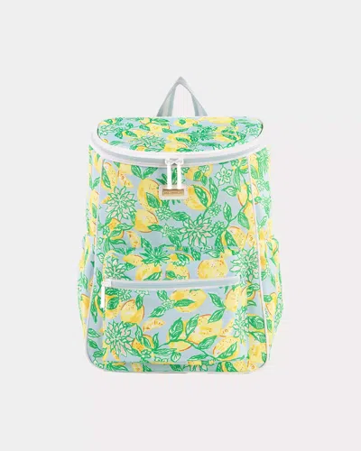 Lilly Pulitzer Backpack Cooler In Bluette Make Lemonade