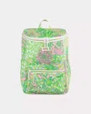 Lilly Pulitzer Backpack Cooler In Fauna Green Lime Feeling Good Accessories Small
