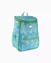 Lilly Pulitzer Backpack Cooler In Hydra Blue Dandy Lions