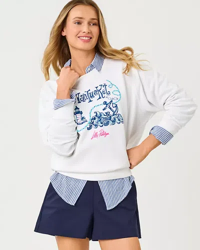 Lilly Pulitzer Ballad Cotton Sweatshirt In Multi