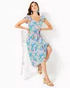 Lilly Pulitzer Bayleigh Midi Dress In Conch Shell Pink Rumor Has It