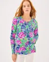 Lilly Pulitzer Beach Comber Pullover In Animal Print
