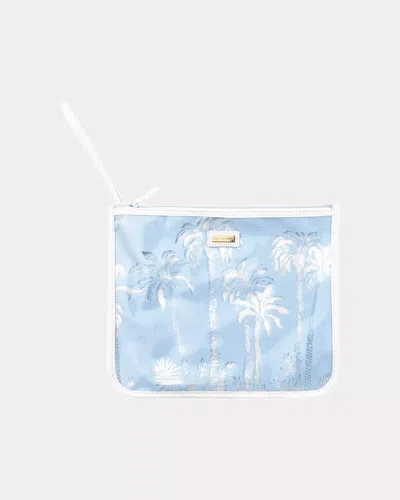 Lilly Pulitzer Beach Day Pouch Set In Bluette Palms Way Home