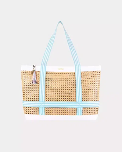 Lilly Pulitzer Beach Hat Tote Bag In Multi