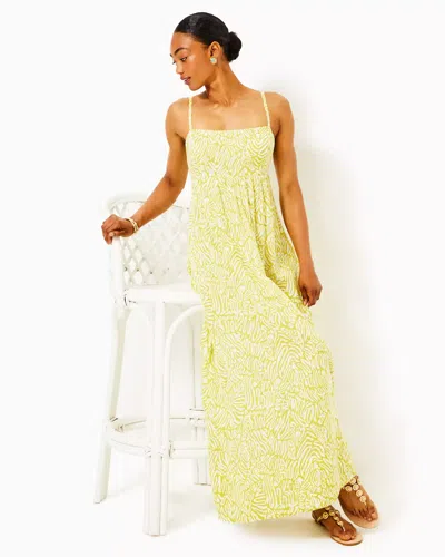 casual royal blue maxi dress Flossy Maxi Dress