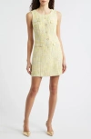 Lilly Pulitzer ® Bindy Limoncello Bouclé Shift Minidress In Yellow