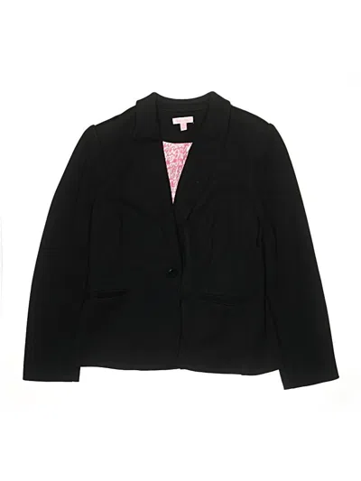Pre-owned Lilly Pulitzer Kids' Blazer Jacket In Black