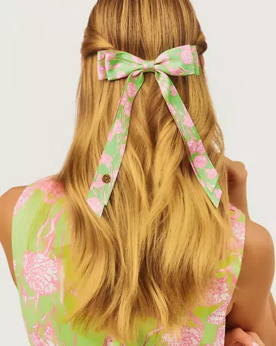 Lilly Pulitzer Bow Hair Clip In Multi