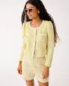 Lilly Pulitzer Briar Boucle Jacket In Yellow