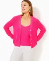 Lilly Pulitzer Bristow Cardigan In Passion Fruit Pink