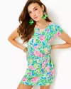 LILLY PULITZER BRYSON SKIRTED ROMPER