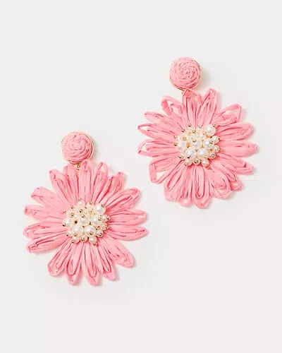 Lilly Pulitzer Bursting Blooms Earrings In Pink