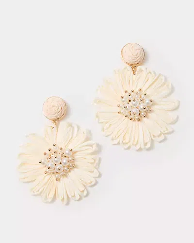 Lilly Pulitzer Bursting Blooms Earrings In White