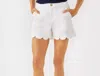 Lilly Pulitzer Buttercup Mid Rise Short In Resort White In Multi