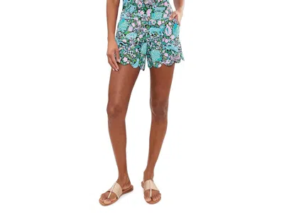 Lilly Pulitzer Buttercup Stretch Shorts In Blue