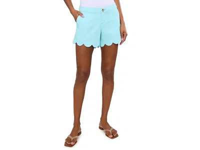 Lilly Pulitzer Buttercup Stretch Shorts Women's Shorts Day Dream Blue: 16 5